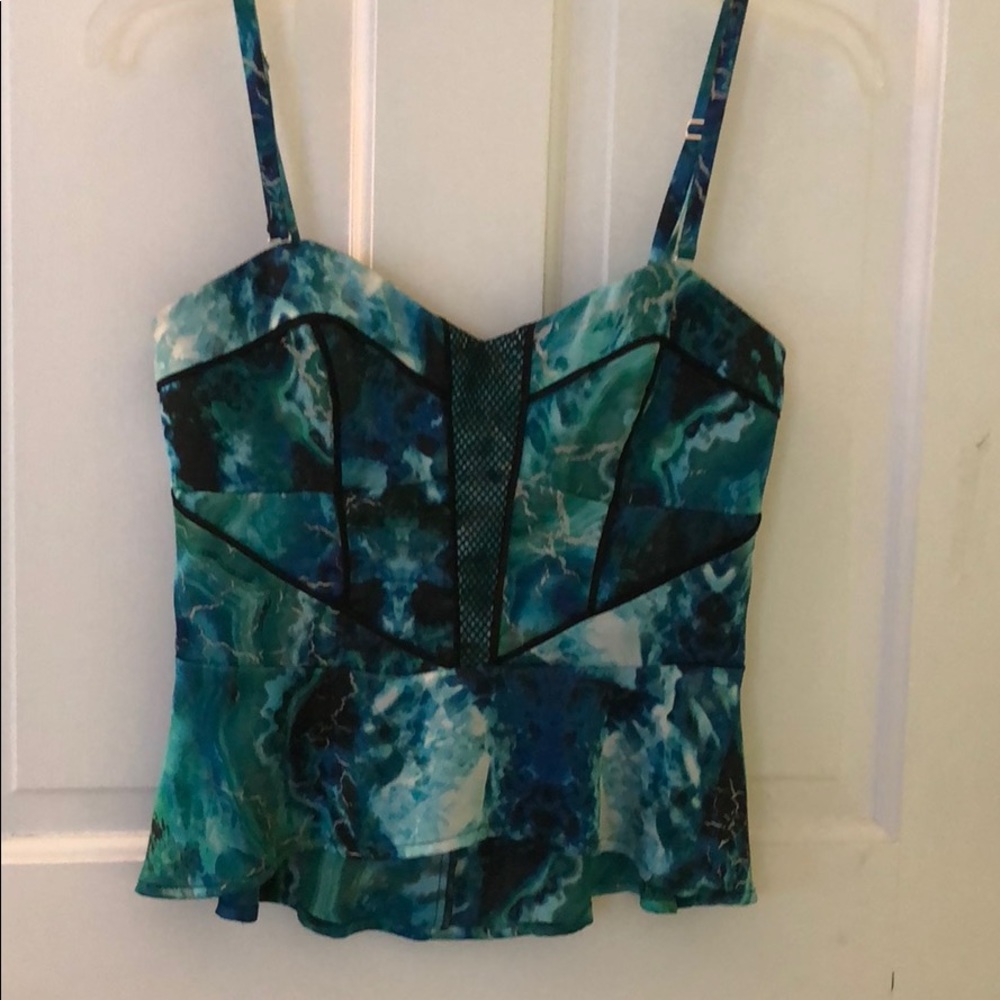 Bebe Peplum Top